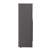 LG 383L Tall Fridge Freezer Water Dispenser, Shiny Steel, GBF62PZJMN