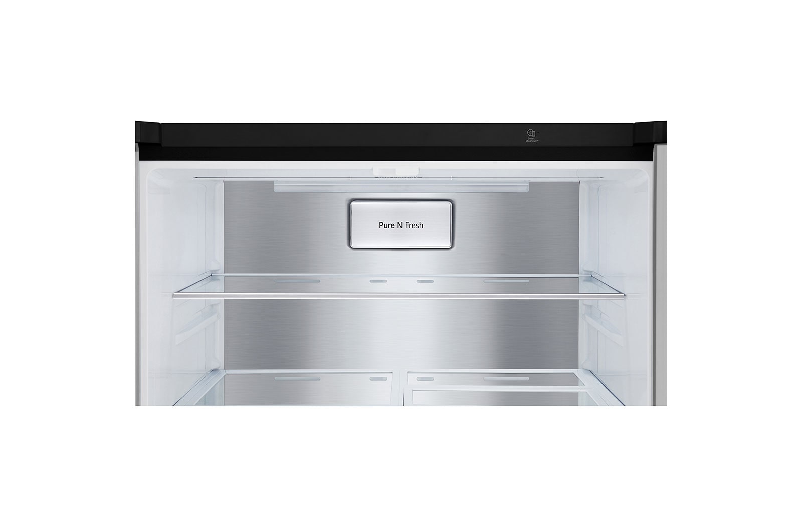 LG 508L InstaView? American Style Fridge Freezer Matte Black Total No Frost, GMX844MC6F
