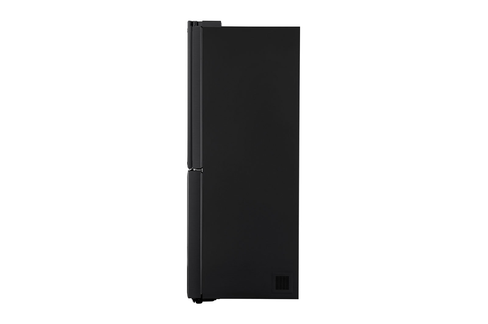 LG 508L InstaView? American Style Fridge Freezer Matte Black Total No Frost, GMX844MC6F