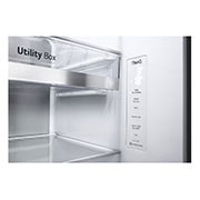 LG 635L American Style Fridge Freezer Stainless Steel Water & Ice Dispenser, GSJV91BSAE