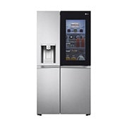 LG 635L InstaView? American Style Fridge Freezer Silver Total No Frost, GSXV90BSAE