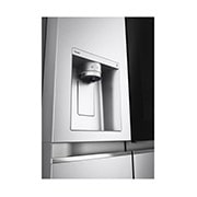 LG 635L InstaView? American Style Fridge Freezer Stainless Steel Total No Frost, GSXV91BSAE
