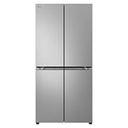 Front view of Multi Door Refrigerator Prime Silver (GMB860PYDE)