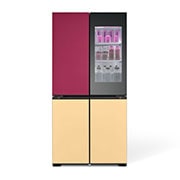 Front view of 617L MoodUP? Multi-Door Fridge Freezer - gmv960nnme