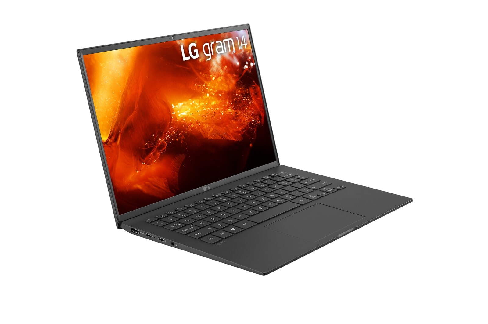 LG gram Ultra-Lightweight with 14” 16:10 IPS Display and 11th Gen Intel? Core? i5 Evo? platform and Iris? Xe Graphics, 14Z90P-K.AA53A1