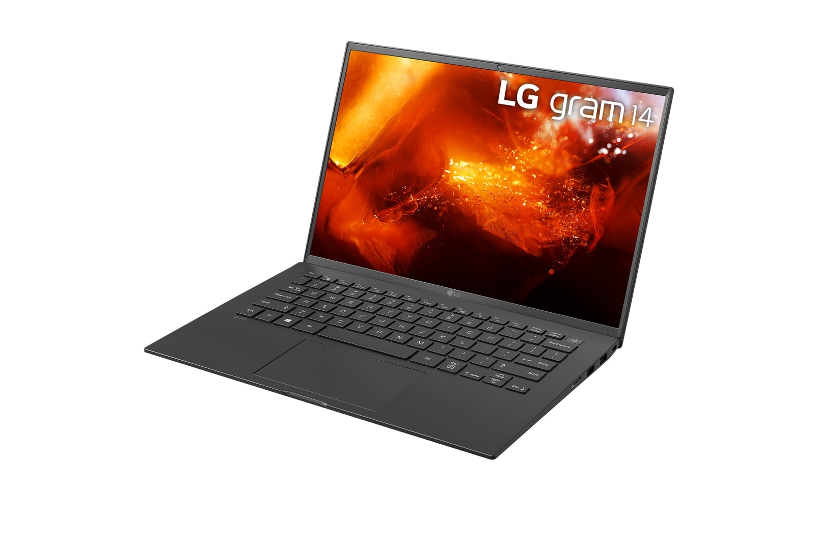 LG gram Ultra-Lightweight with 14” 16:10 IPS Display and 11th Gen Intel? Core? i5 Evo? platform and Iris? Xe Graphics, 14Z90P-K.AA53A1