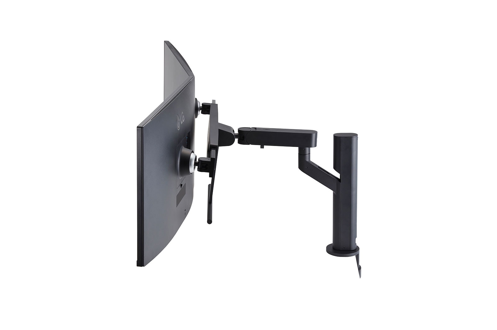 LG 27-inch QHD Monitor Ergo Dual with Daisy Chain, 27QP88DP-BS
