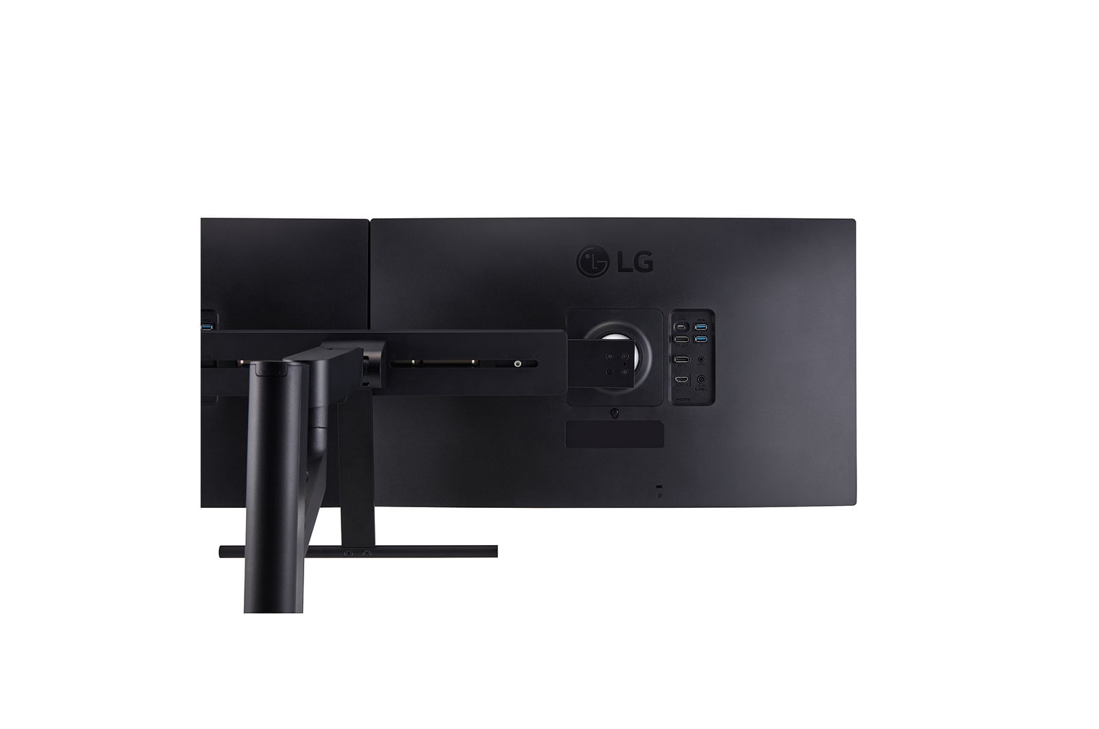LG 27-inch QHD Monitor Ergo Dual with Daisy Chain, 27QP88DP-BS