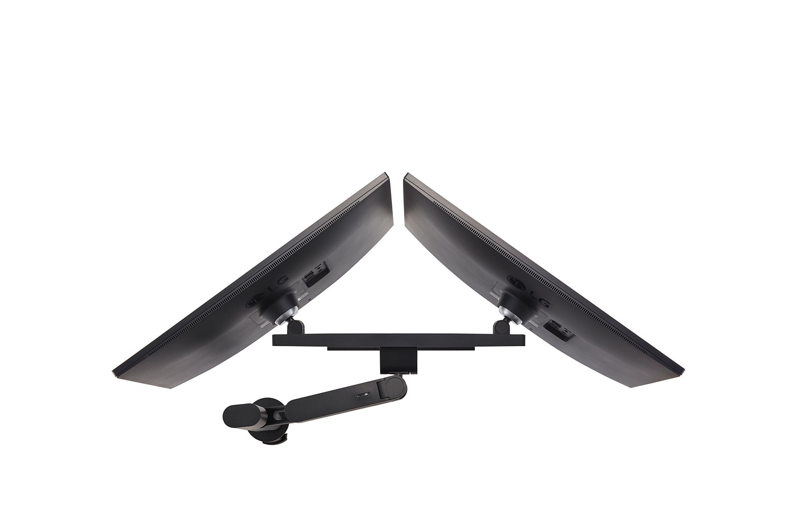 LG 27-inch QHD Monitor Ergo Dual with Daisy Chain, 27QP88DP-BS