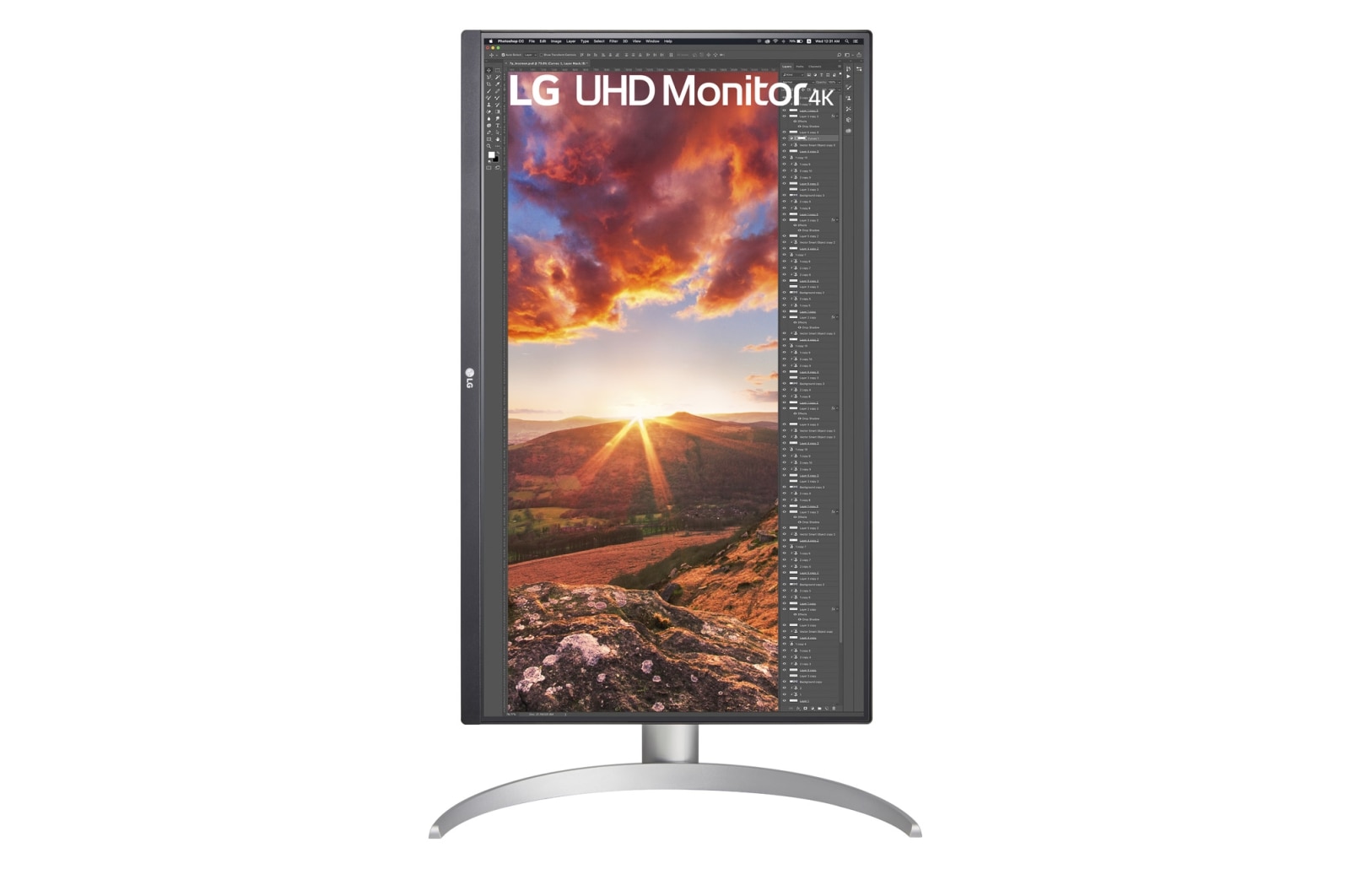 LG 27'' UHD 4K IPS Monitor with VESA DisplayHDR? 400, 27UP85NP-W
