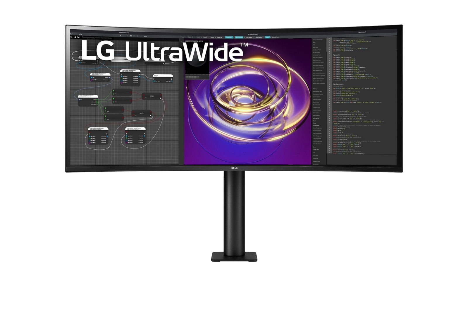 LG 34" 21:9 Curved UltraWide? QHD (3440 x 1440) Monitor Ergo - 34WP88C-B, 34WP88C-B