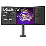 LG 34" 21:9 Curved UltraWide? QHD (3440 x 1440) Monitor Ergo - 34WP88C-B, 34WP88C-B