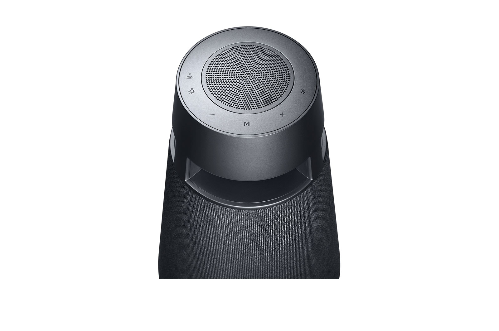 LG XBOOM 360 XO3 - Portable bluetooth speaker with 360 sound - charcoal black, XO3QBK