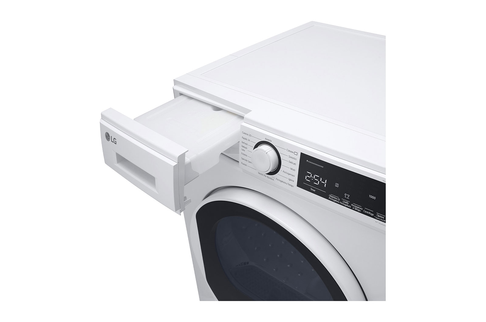 LG 8kg HeatPump Dryer White A++, FDT208W