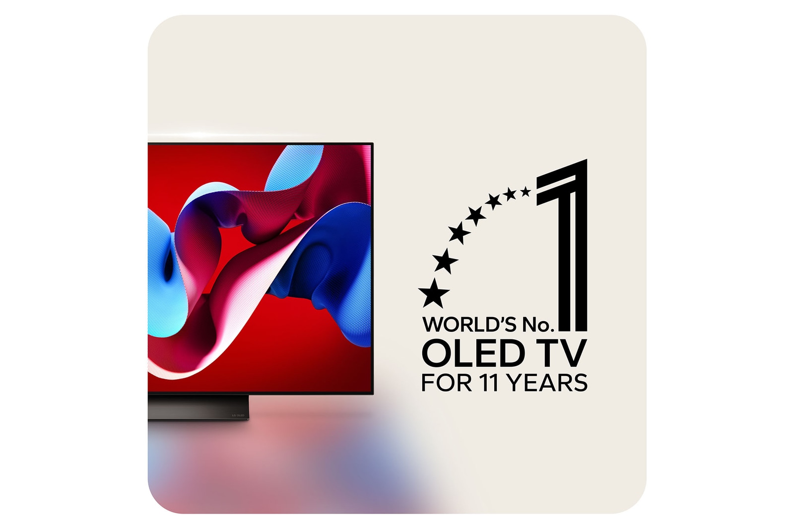 world No.1 OLED TV