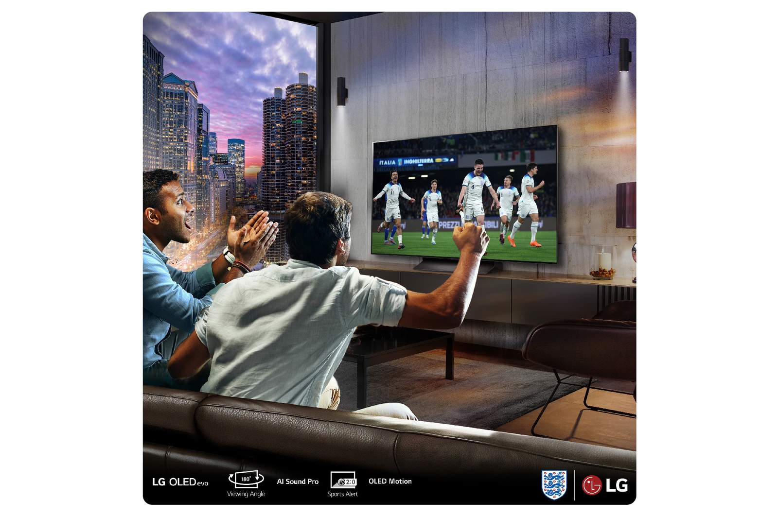 LG 48 Inch LG OLED evo AI C4 4K Smart TV 2024, OLED48C44LA