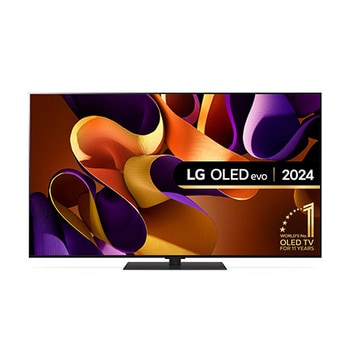 Front view of LG OLED evo OLED65G46LS TV