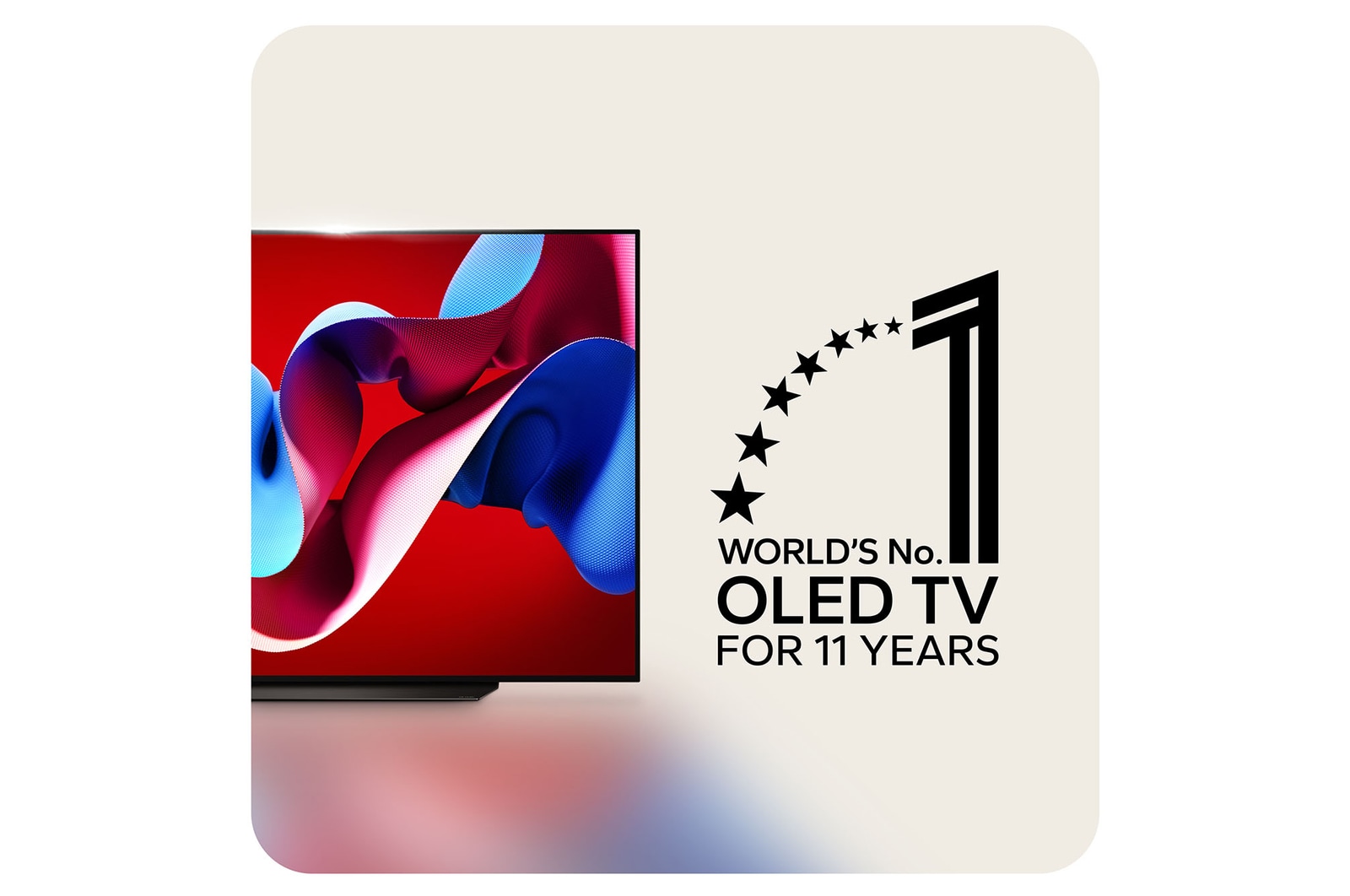 world No.1 OLED TV