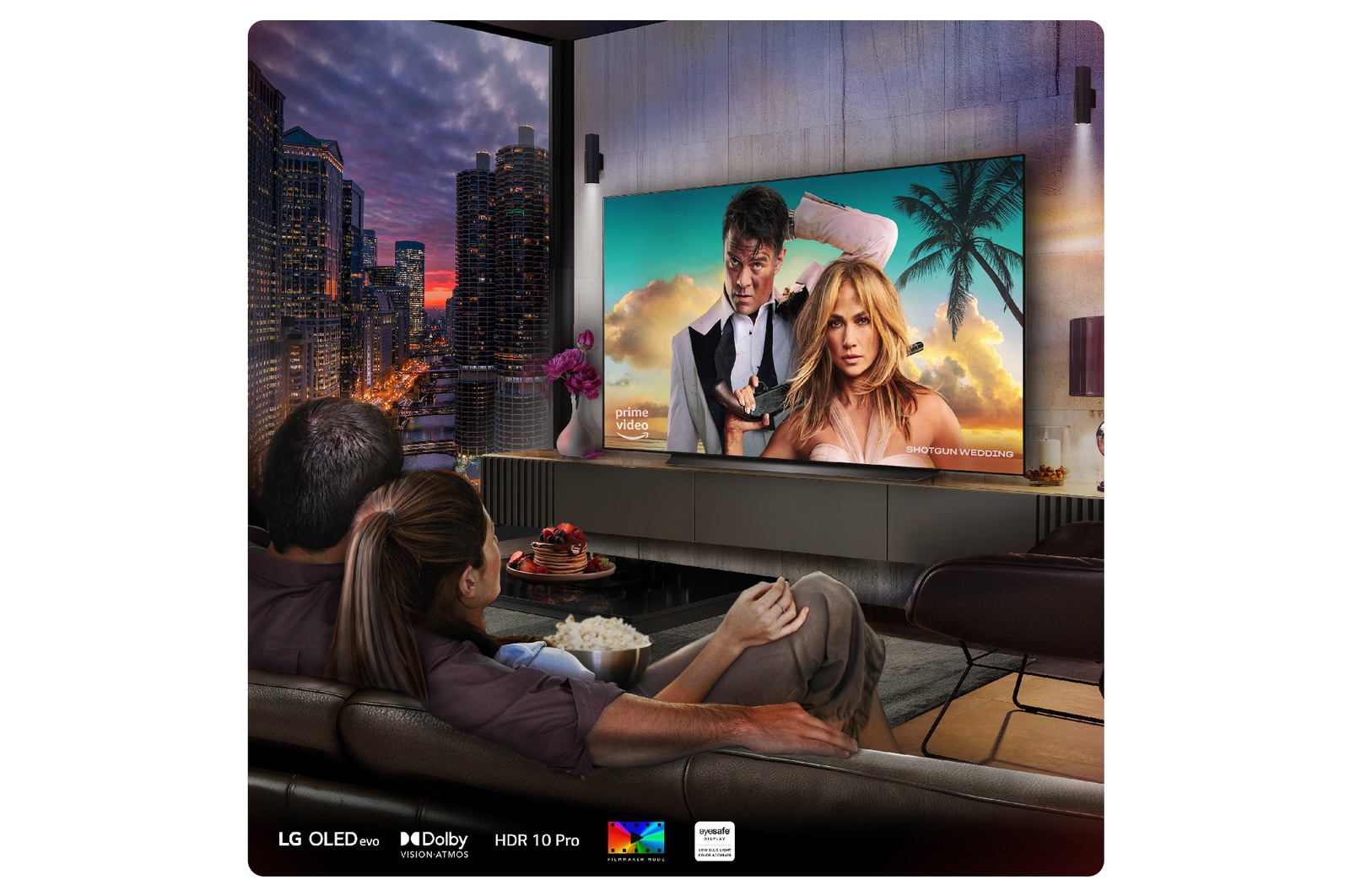 LG 83 inch LG OLED evo AI C4 4K Smart TV 2024, OLED83C44LA