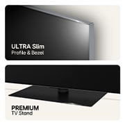 LG 55 inch LG OLED evo AI G4 4K Smart TV 2024 - Stand version, OLED55G46LS