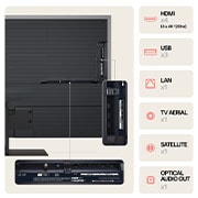 LG 55 inch LG OLED evo AI G4 4K Smart TV 2024 - Stand version, OLED55G46LS