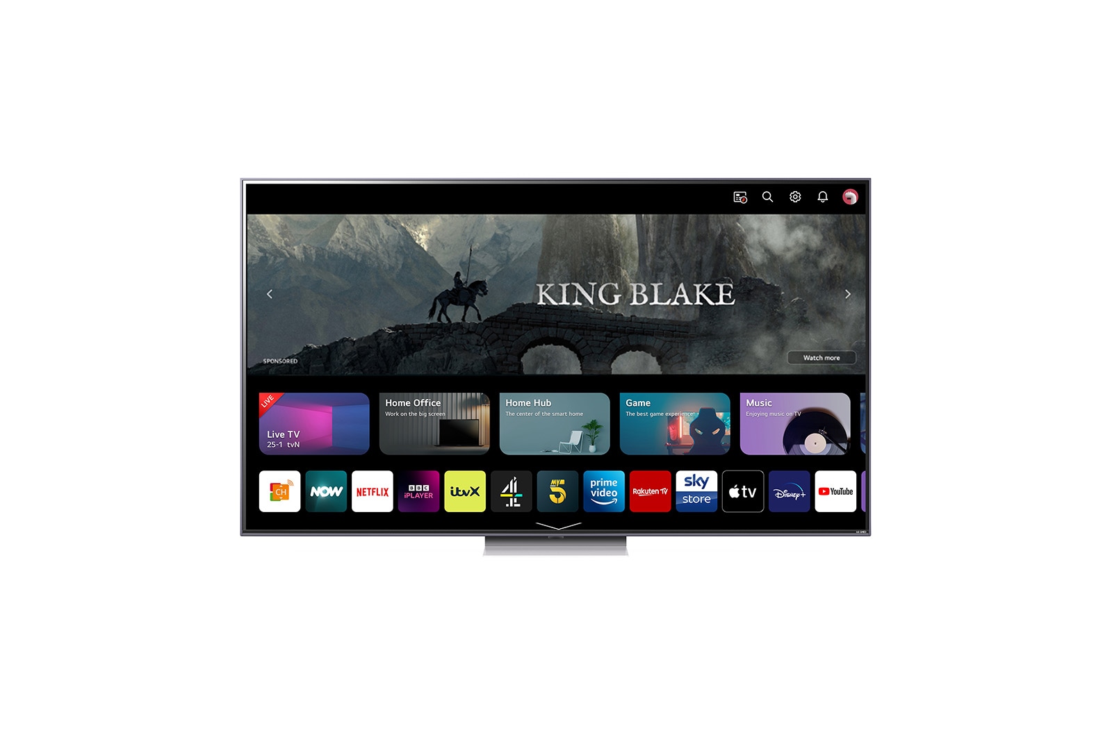 LG QNED81 86 inch 4K Smart UHD TV 2023, 86QNED816RE