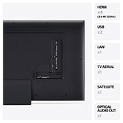 LG QNED81 86 inch 4K Smart UHD TV 2023, 86QNED816RE