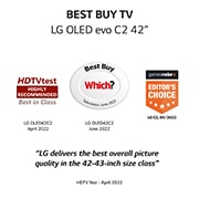 LG OLED evo C2 42, OLED42C24LA