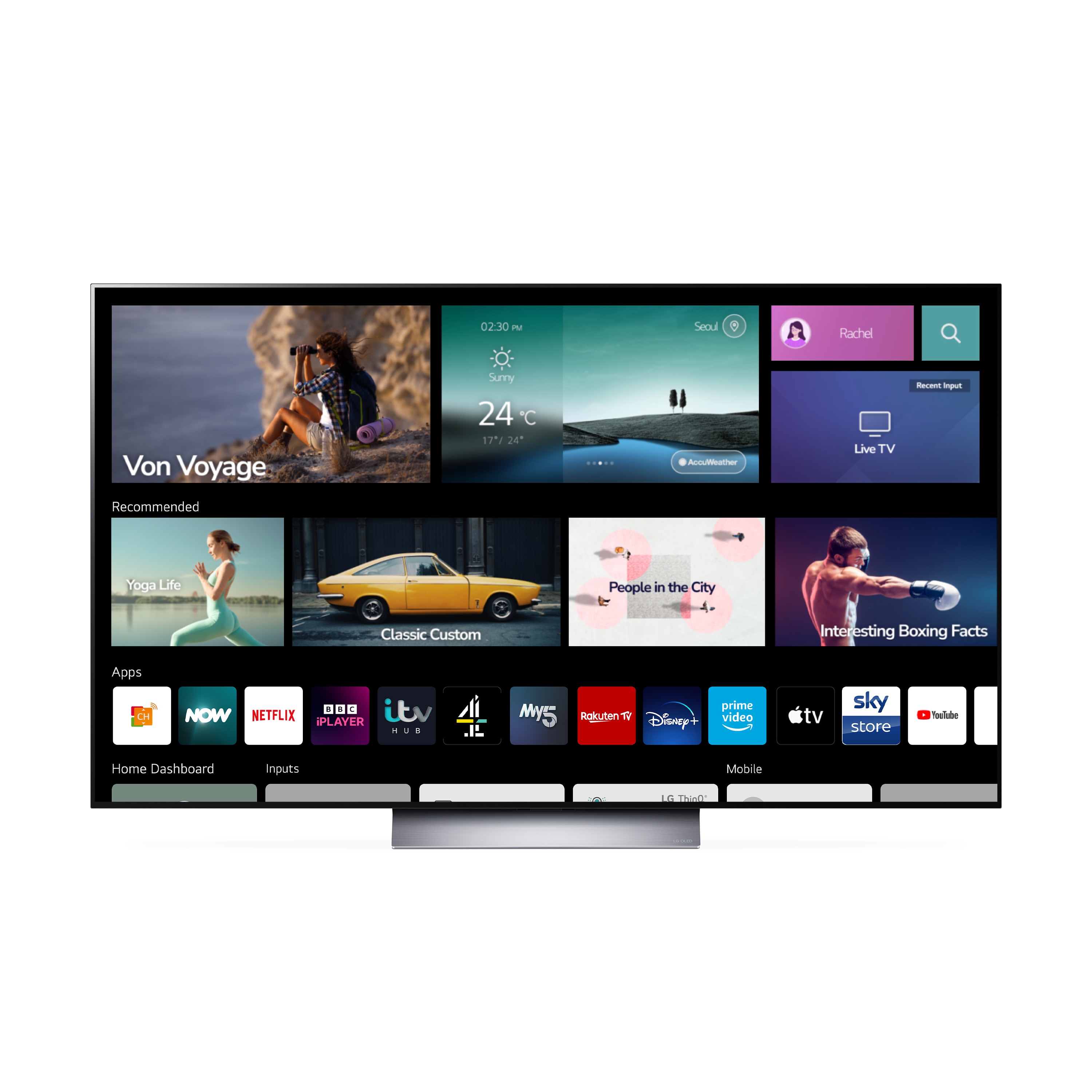 LG OLED evo C2 48 inch TV 2022, OLED48C24LA