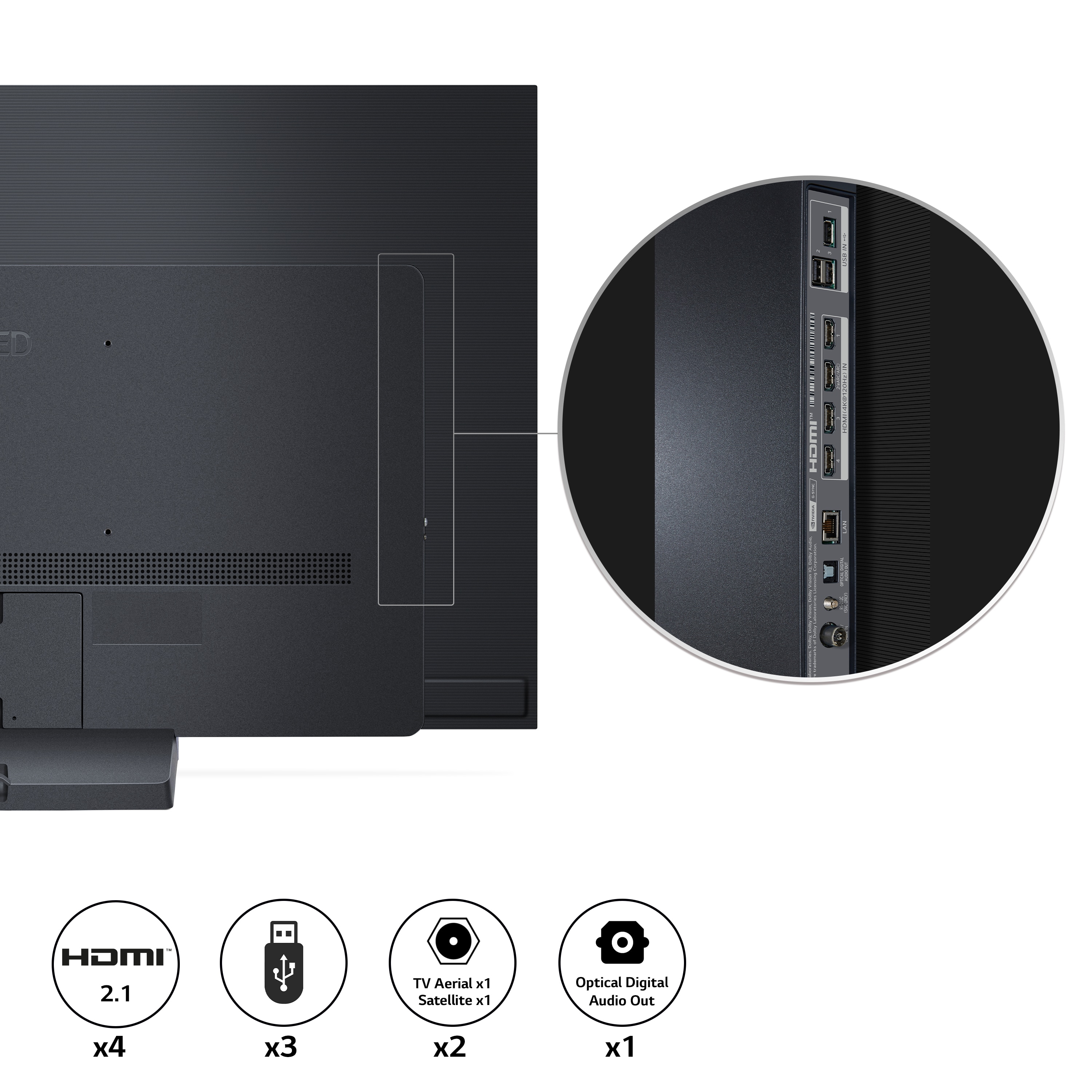 LG OLED evo C2 55 inch TV 2022, OLED55C24LA