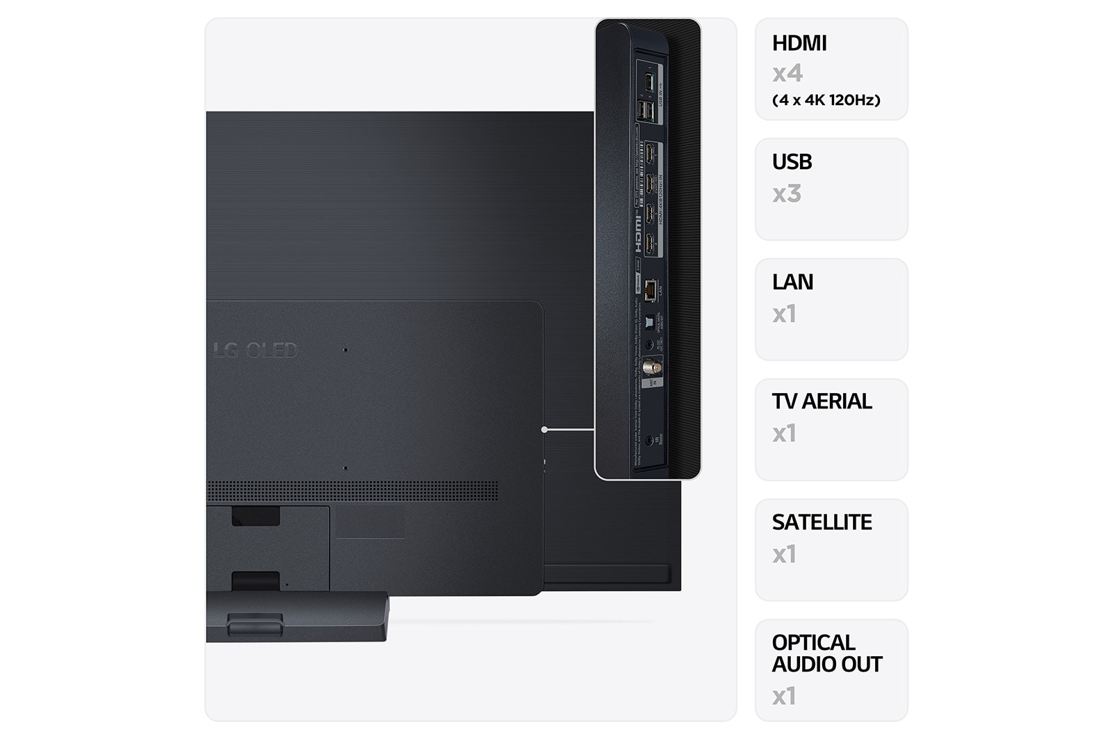 LG OLED evo C3 65 inch 4K Smart TV 2023, OLED65C36LC