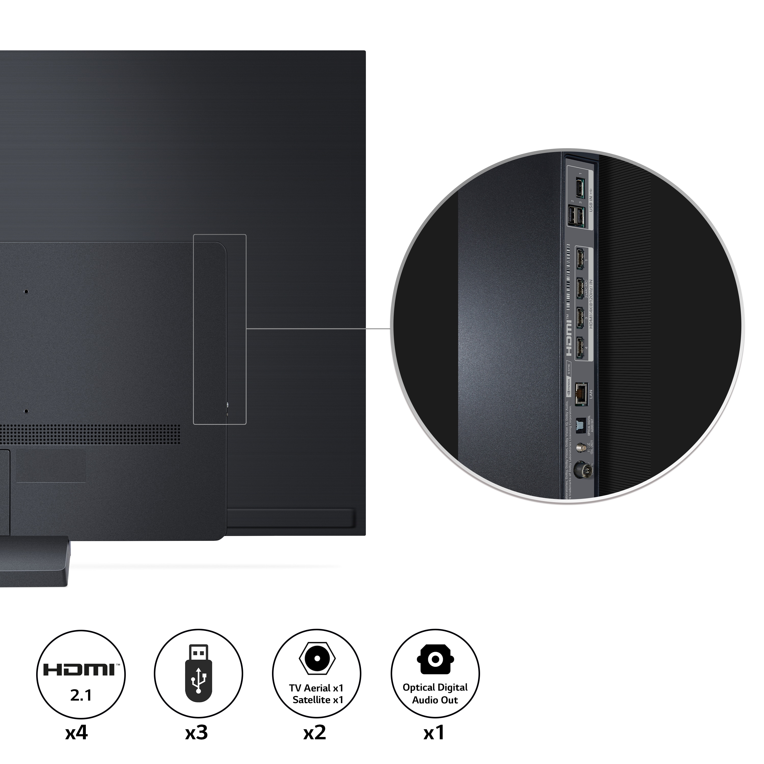 LG OLED evo C2 77 inch TV 2022, OLED77C24LA