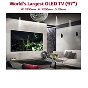 LG OLED evo Gallery Edition G2 97 inch 4K Smart TV 2022, OLED97G29LA
