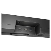 Angled view of LG Soundbar US60T's back