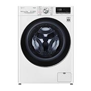 Front view of 9/6kg Washer Dryer White LG Turbowash?(FWV796WTSE)
