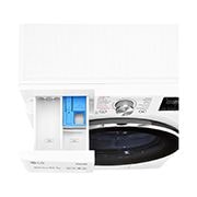 LG 10.5/7kg Washer Dryer White LG Turbowash360?, FWV917WTSE