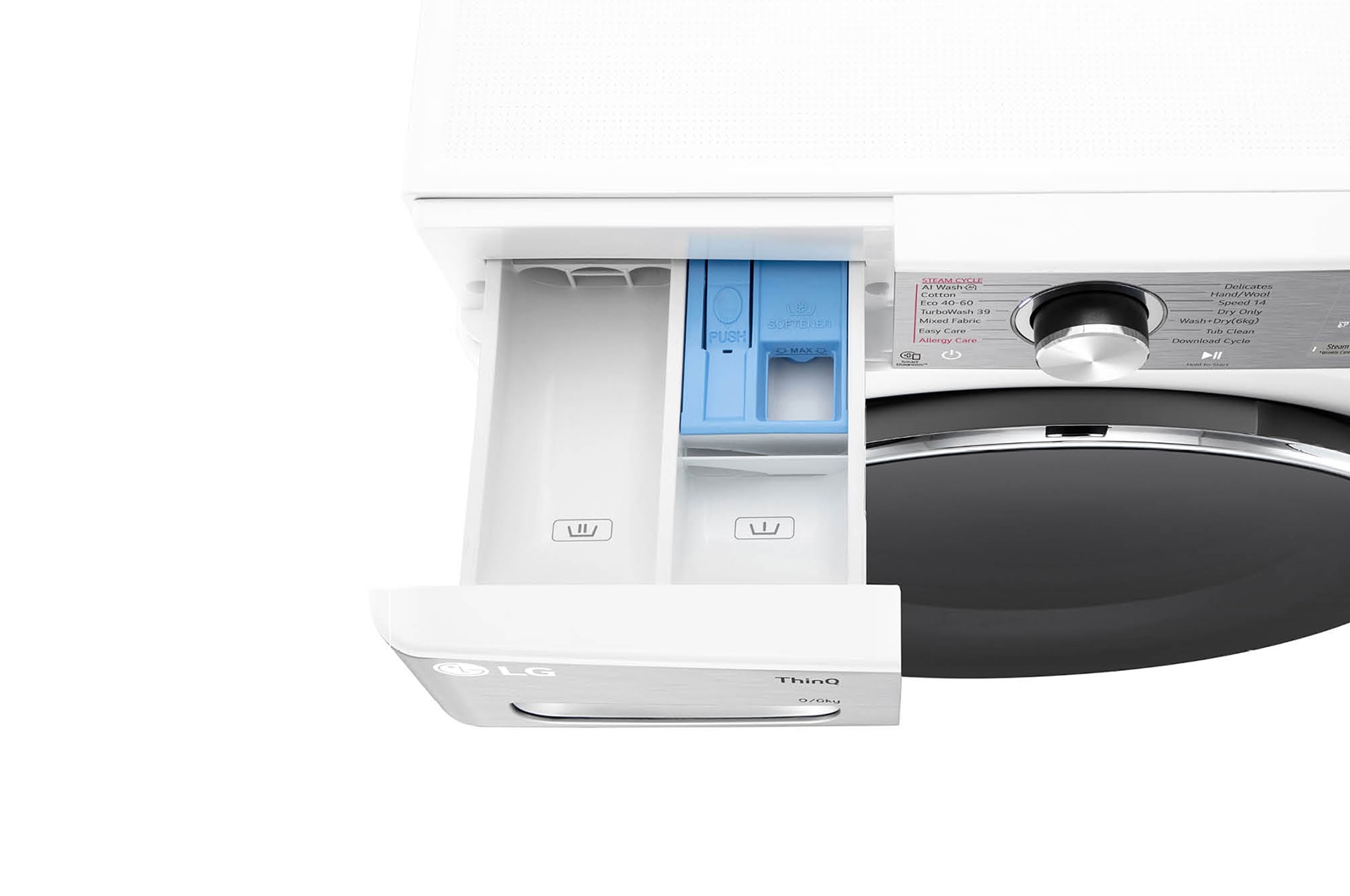 top drawer open view