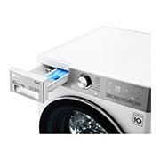 LG 12kg Washing Machine White AI DD?, F4V1012WTSE