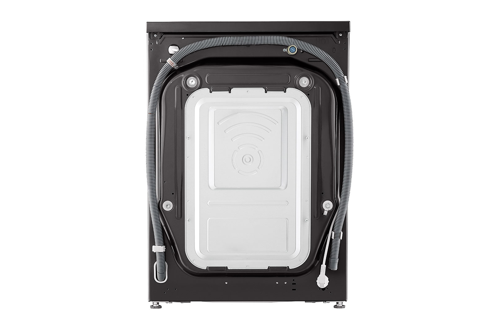 LG 12kg Washing Machine Black Steel AI DD?, F4V1112BTSA