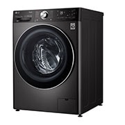 LG 12kg Washing Machine Black Steel AI DD?, F4V1112BTSA