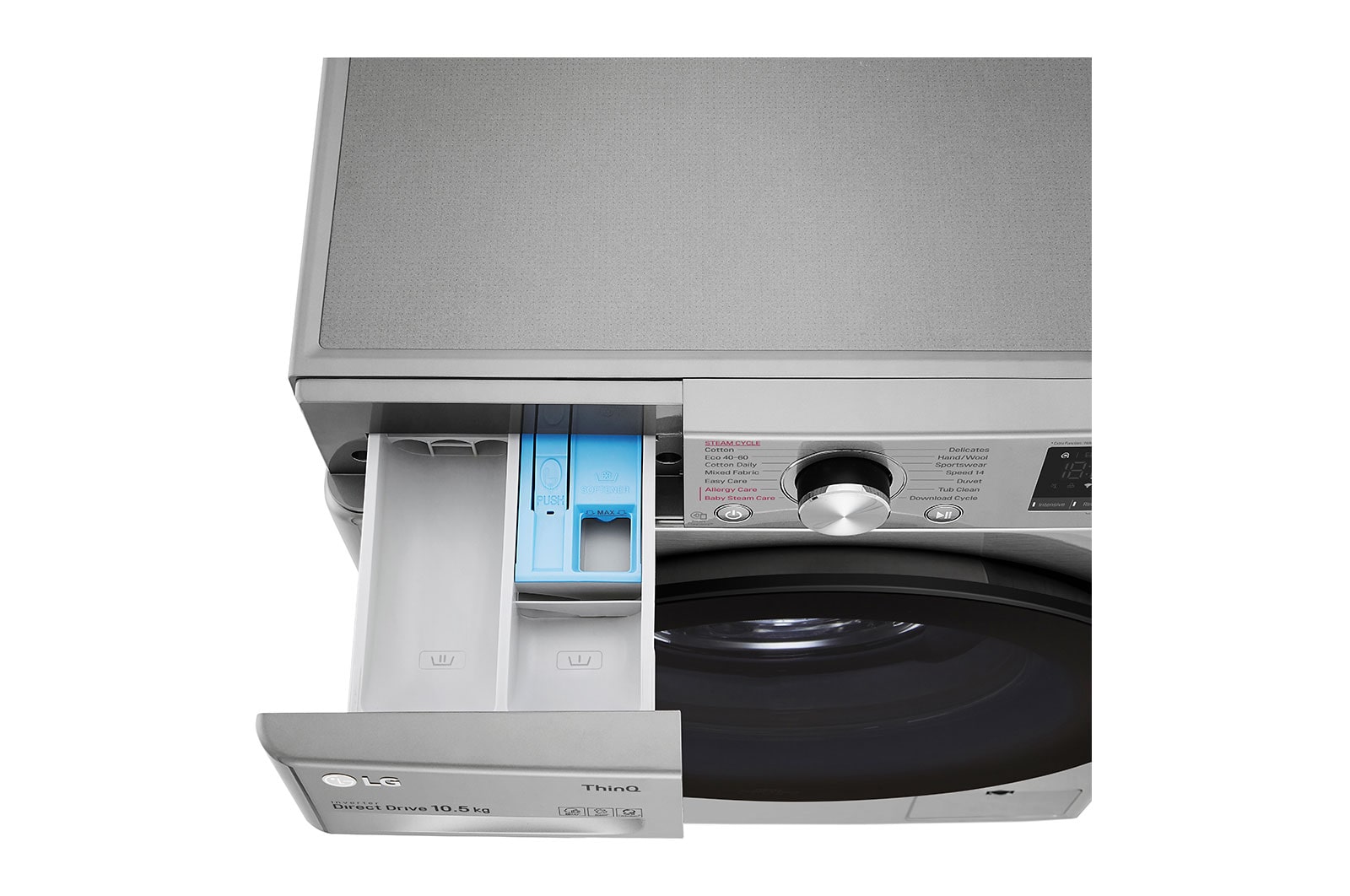 LG 10.5kg Washing Machine Graphite AI DD?, F4V510SSE