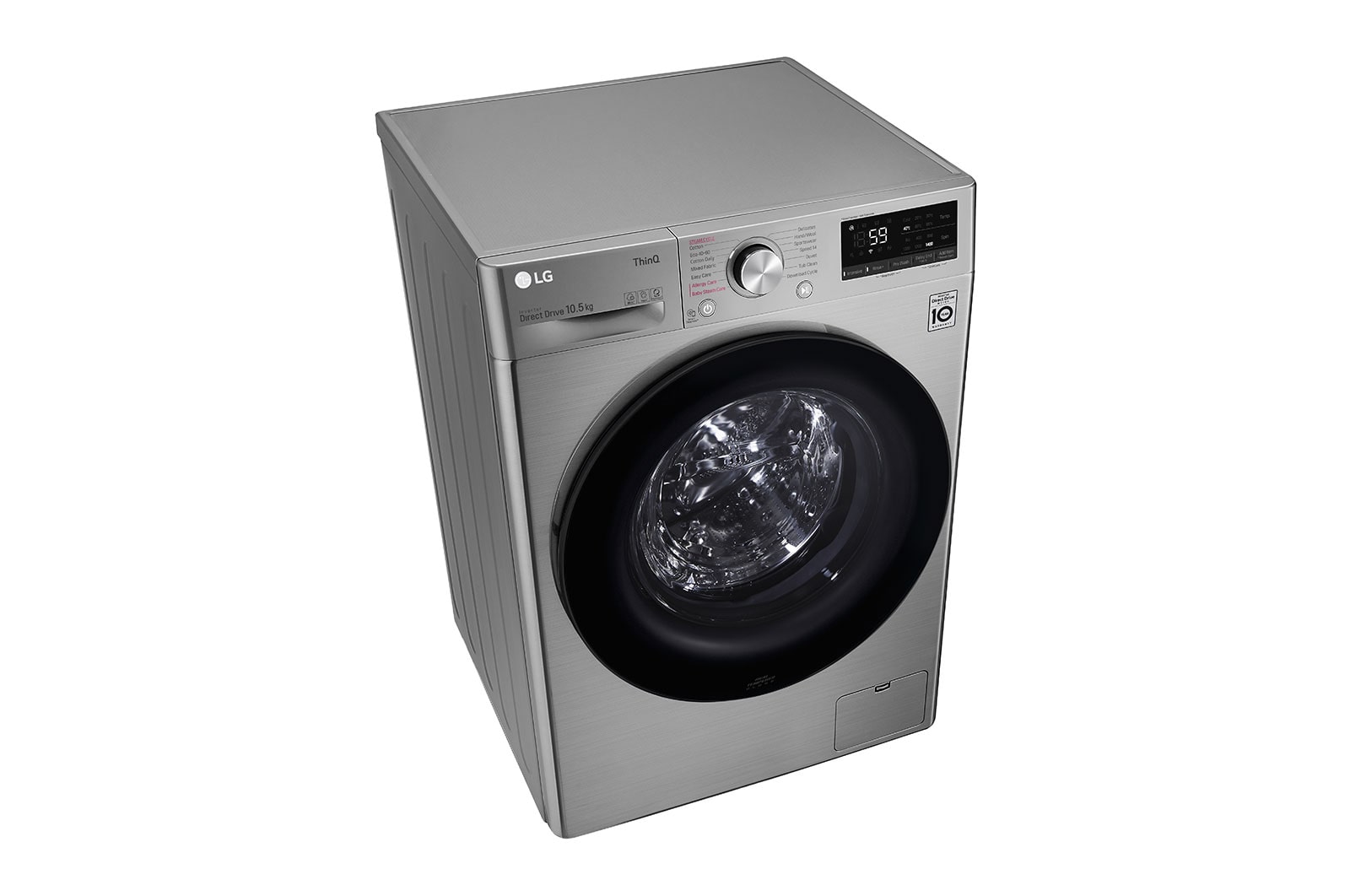 LG 10.5kg Washing Machine Graphite AI DD?, F4V510SSE