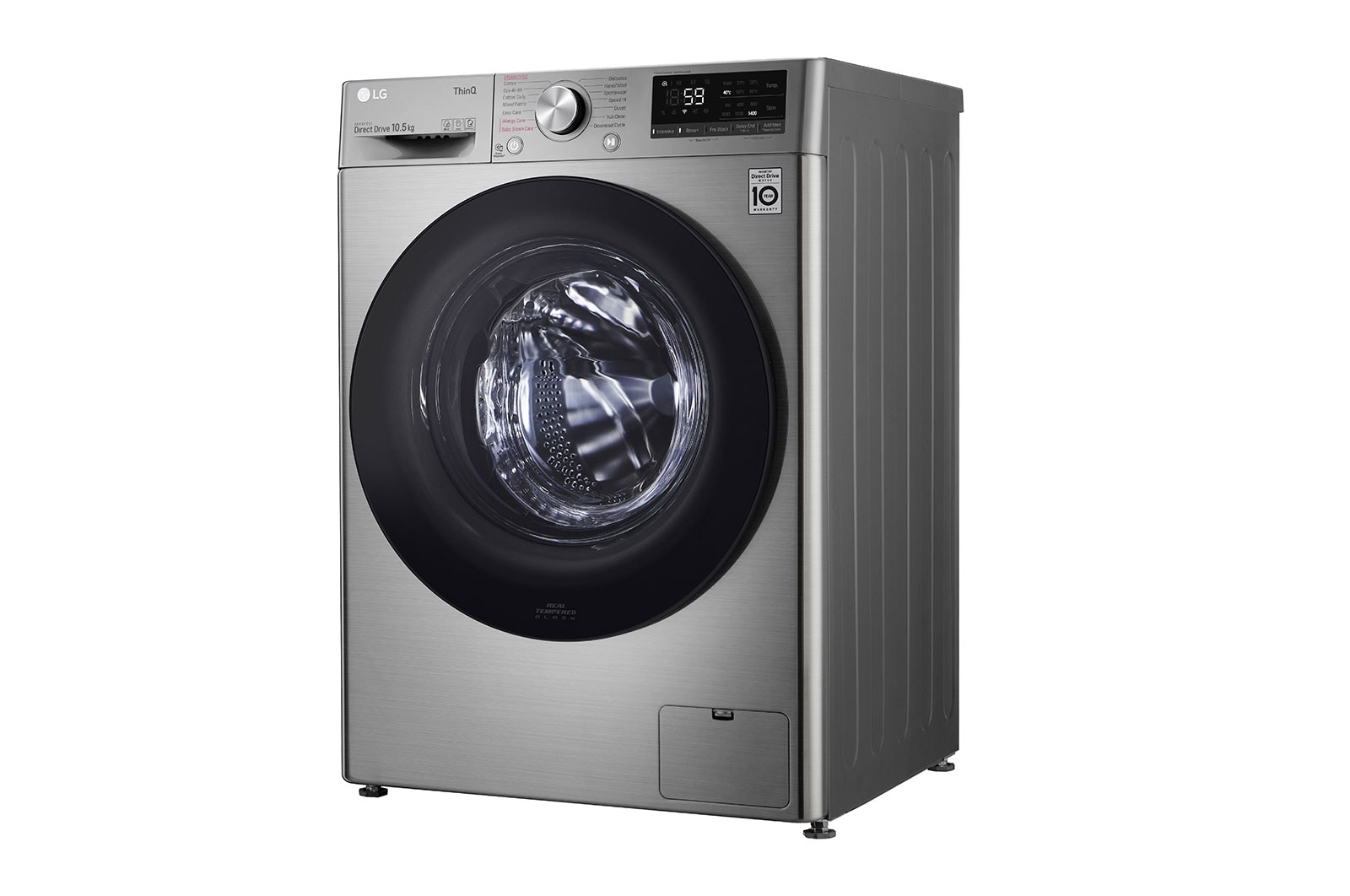 LG 10.5kg Washing Machine Graphite AI DD?, F4V510SSE