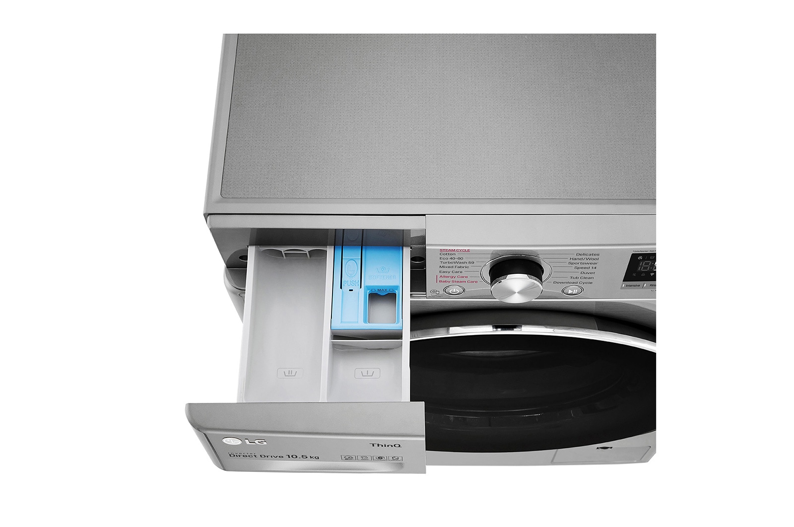 LG 10.5kg Washing Machine Graphite AI DD?, F4V710STSE