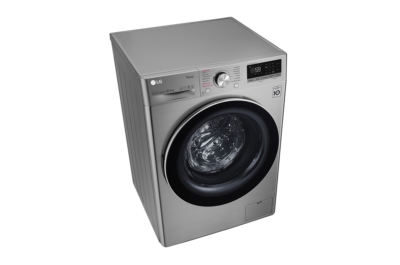 LG 10.5kg Washing Machine Graphite AI DD?, F4V710STSE