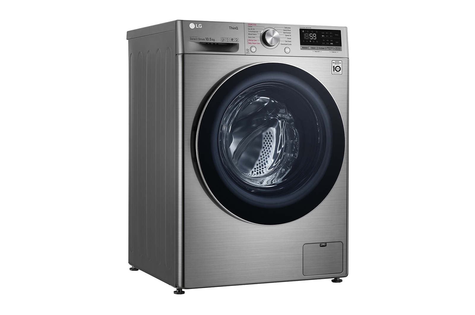 LG 10.5kg Washing Machine Graphite AI DD?, F4V710STSE