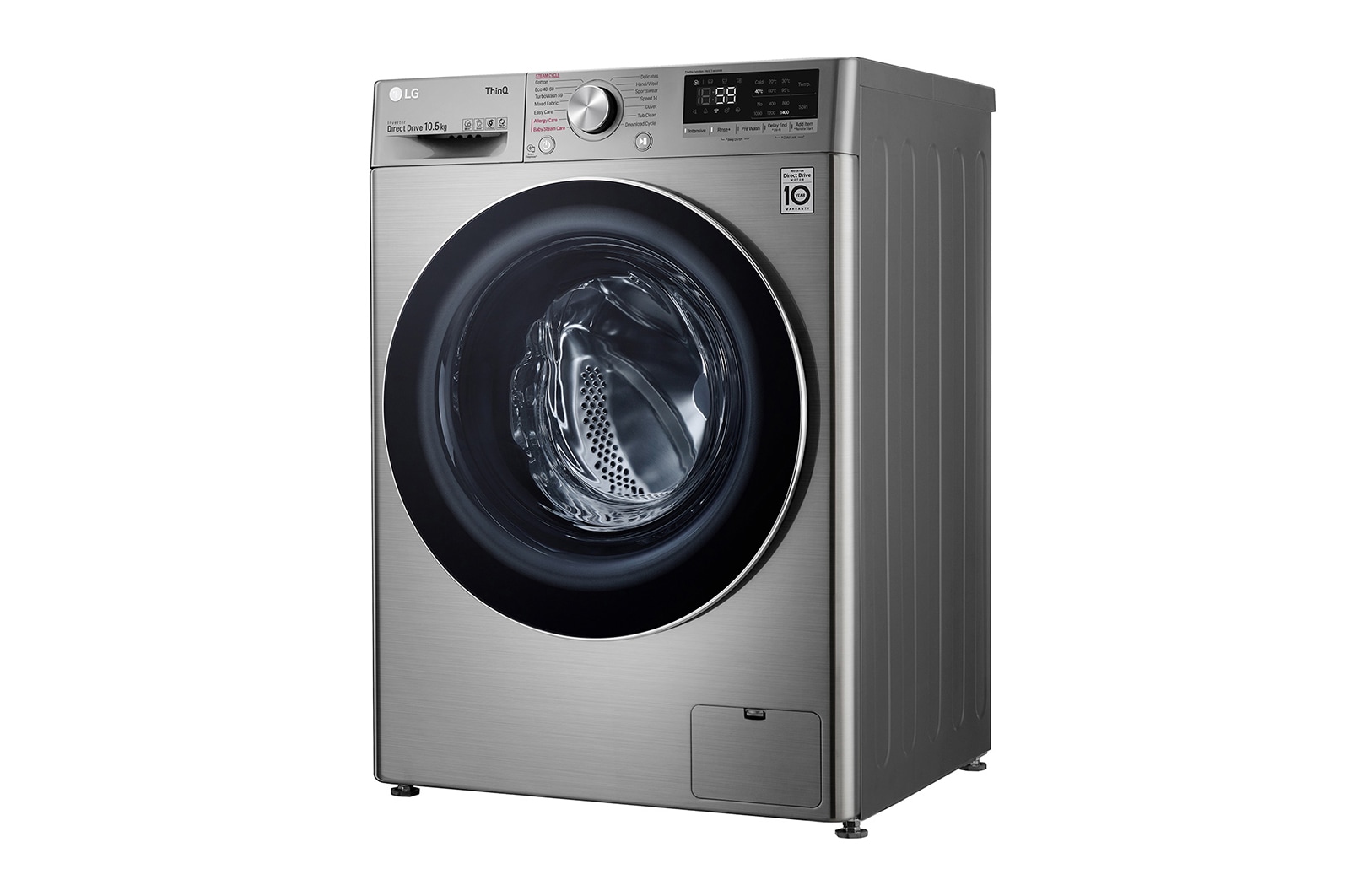 LG 10.5kg Washing Machine Graphite AI DD?, F4V710STSE