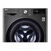 LG 9kg Washing Machine Black Steel AI DD?, F4V909BTSE