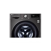 LG 10.5kg Washing Machine Black Steel Direct Drive, F4V910BTSE