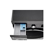LG 10.5kg Washing Machine Black Steel Direct Drive, F4V910BTSE